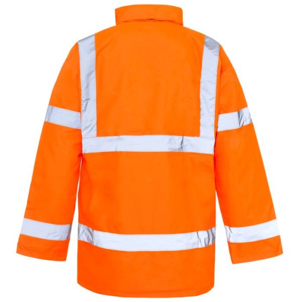 Hi Vis Parka Jacket - Image 4