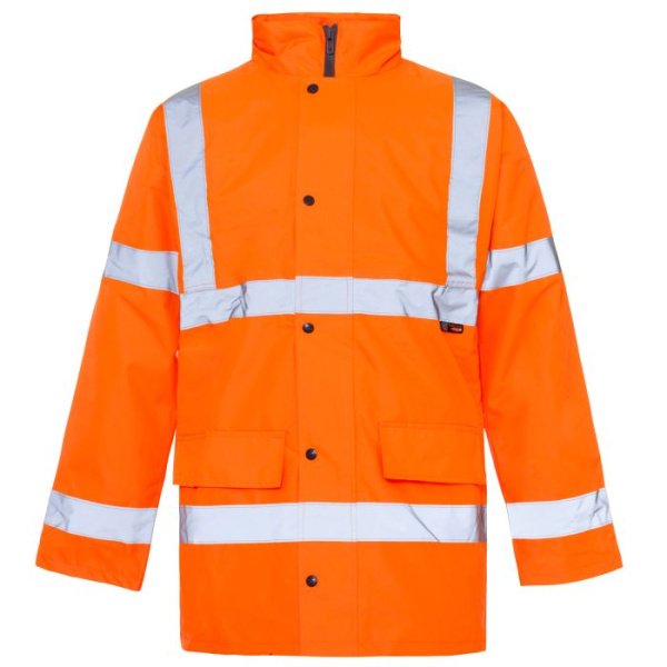 Hi Vis Parka Jacket - Image 3