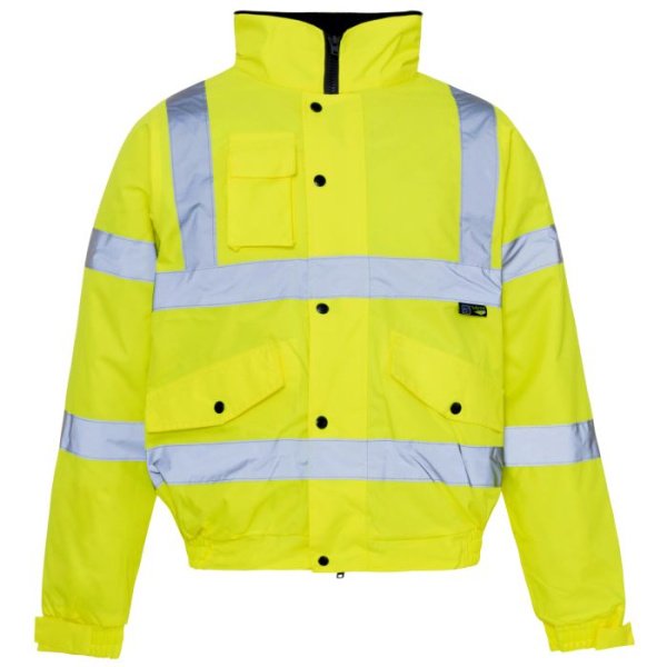 Hi Vis Storm Bomber Jacket - Image 3