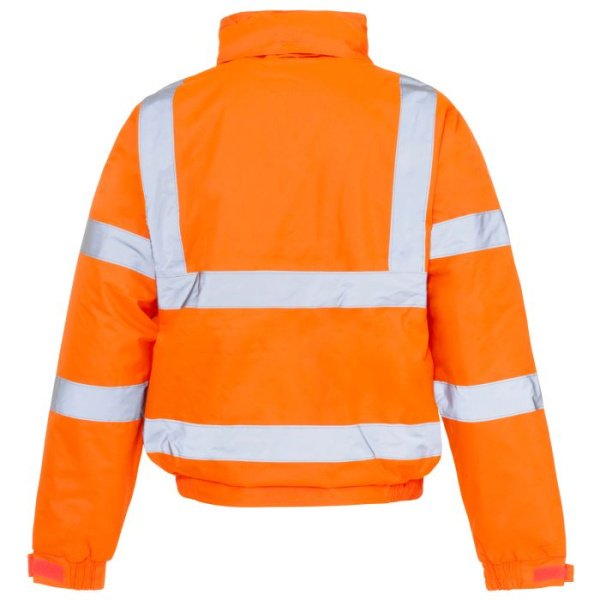 Hi Vis Storm Bomber Jacket - Image 2